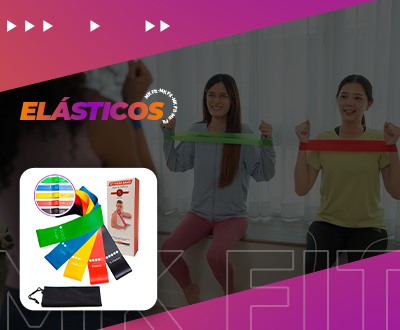 Elásticos de resistência para treinos de força e alongamento – leve seu treino com você com a MKFIT