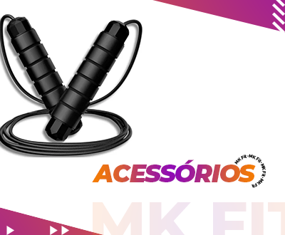 Acessórios fitness da MKFIT para treinos versáteis e funcionais onde você estiver