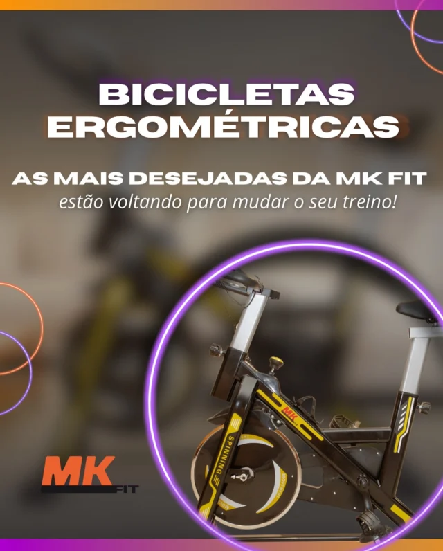 Elas são as mais requisitadas da MKFit e estão voltando para ocupar o lugar que sempre foi delas: a sua casa.
As bicicletas ergométricas vão retornar com novos modelos e toda a qualidade que você já conhece.

Em breve, vamos divulgar as datas para você garantir a sua.

👉 Quer conhecer todos os nossos produtos? É só clicar no link da bio e acessar o nosso site.

#MKFit #BicicletaErgométrica #TreinoEmCasa #Fitness